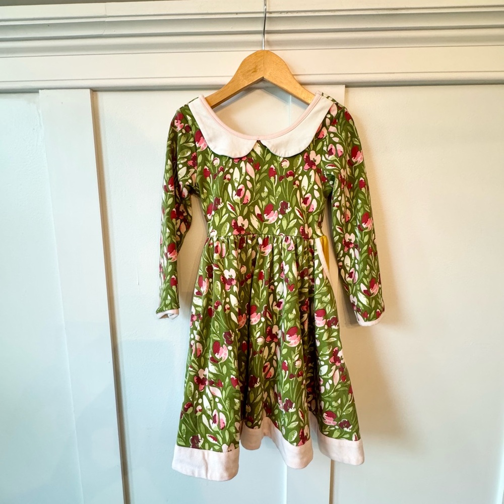 SweetHoney Dress Christmas Holly Holiday Floral